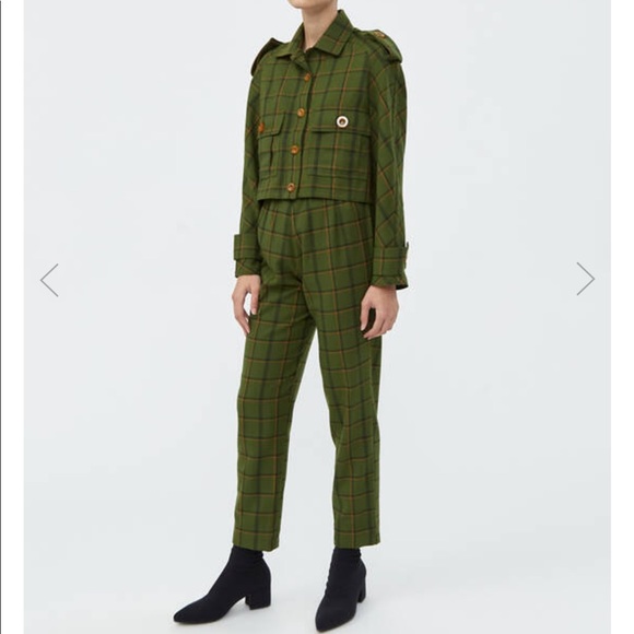 Simon Miller Forest Plaid Shirt - Picture 5 of 6